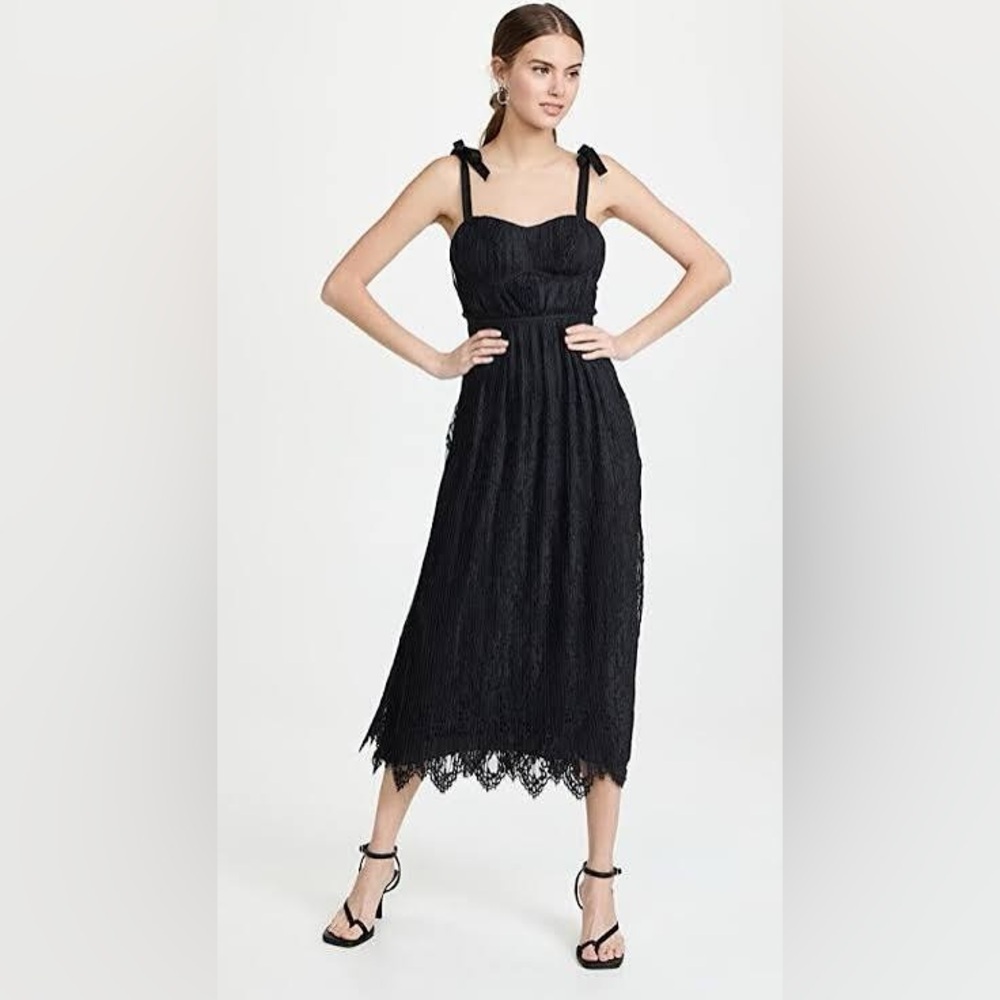 Jonathan Simkhai Bonnie Dress in Black